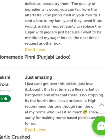 Reviews like these from Sakshi and others mean the world to me. Knowing that my garlic pickle has become a favourite in your home is the best compliment I could receive.