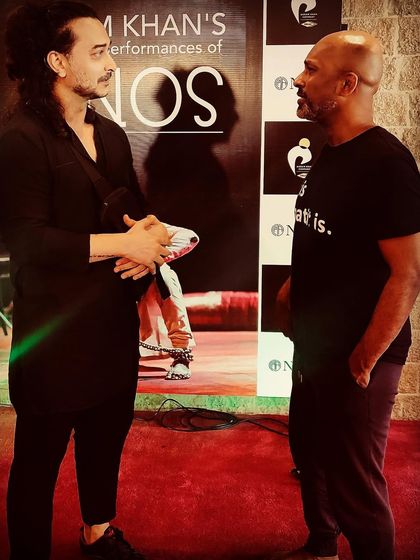 In conversation with the true legend, Maestro Akram Khan. It was an enlightening and life-changing experience to discuss art and performance with him, a moment of deep introspection.