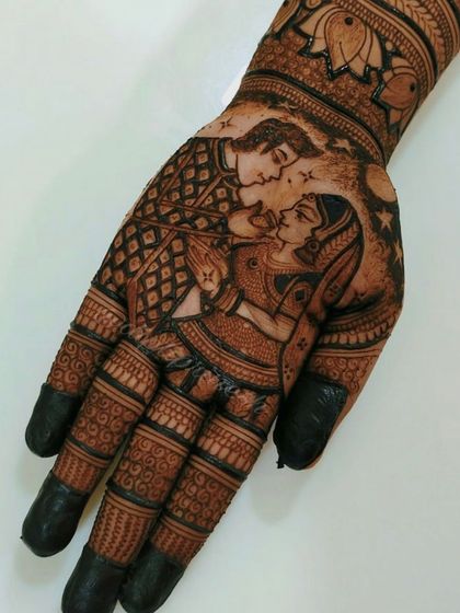 Pradeep Mehandi Art - Festive & Occasional Mehandi Custom Portraits & Storytelling Henna photo 5