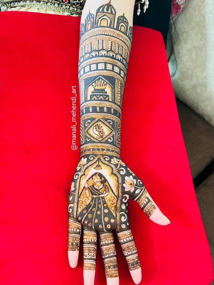 Personalized Story Mehandi photo 8
