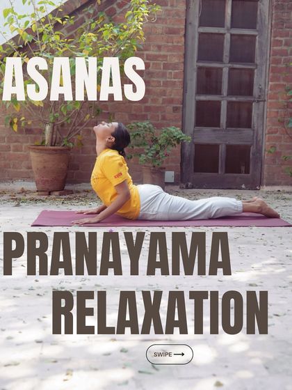 This course focuses on the three pillars of healing: Asanas to strengthen and align the spine, Pranayama to calm the nervous system, and Relaxation to release deep seated tension.