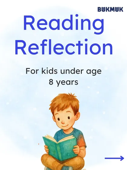 For younger readers under 8, these reflection prompts are a great way to build early literacy skills. Ask them to predict the story from the cover, describe the characters, and think about the story's message.