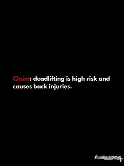 The "risk to reward" argument against deadlifts is flawed. Most gym injuries stem from improper load management, not the exercise. Your back is designed to adapt and get stronger, and soreness in the erector spinae is a normal response to training them.