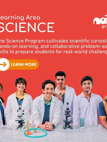Spark your child's curiosity with our Science Program, where we combine hands-on experiments and real-world projects to make learning fun.