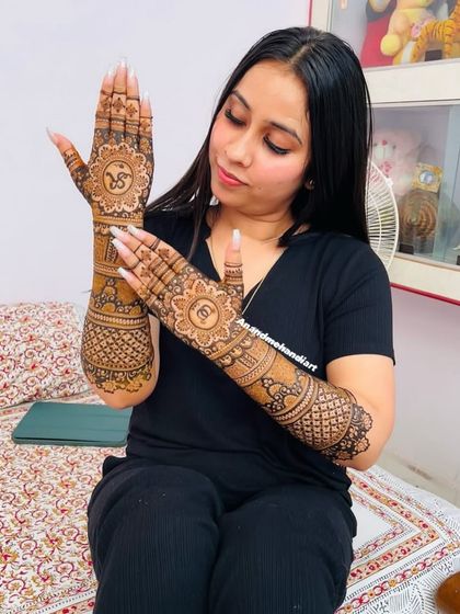 Anand Mehndi Artist - Bridal Mehndi Additional Work photo 11