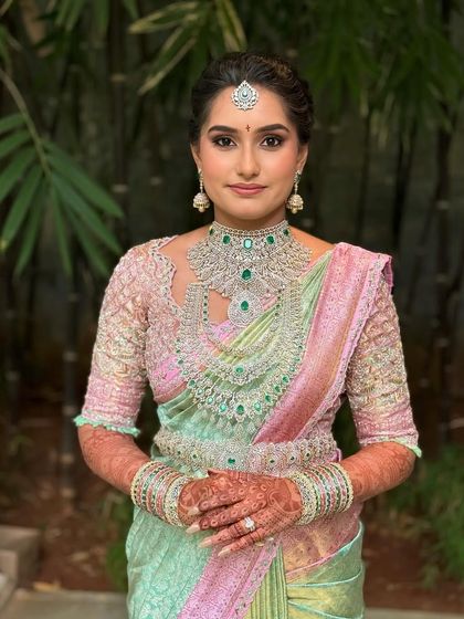 Madhuri Subbaraju - Destination Wedding Makeup Timeless Muhurtham Brides photo 30