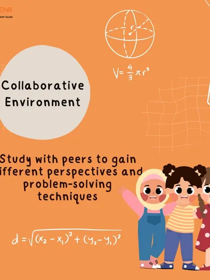A collaborative environment helps students conquer challenges together. By studying with peers, they gain different perspectives and learn new problem-solving techniques for difficult math concepts.