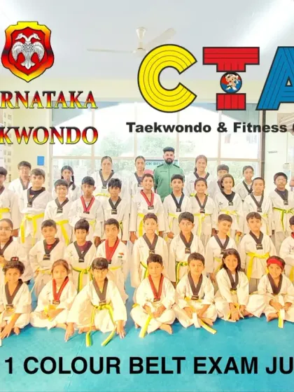 Congratulations to Group 1 of Team CTA for clearing their colour belt exam in July. Well done!