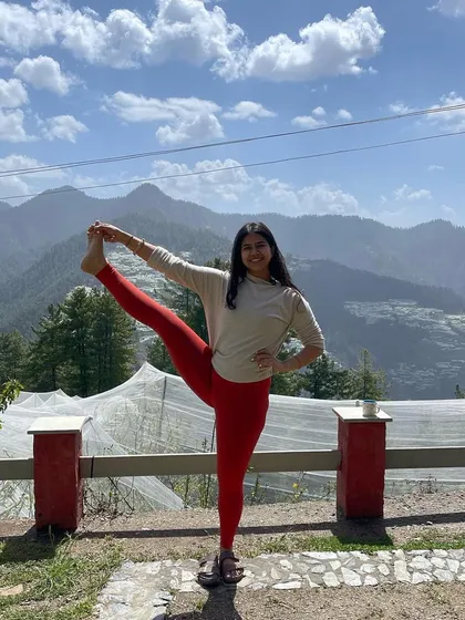 That mountain-happy feeling. Taking my practice outdoors and connecting with nature is one of my favorite ways to recharge.