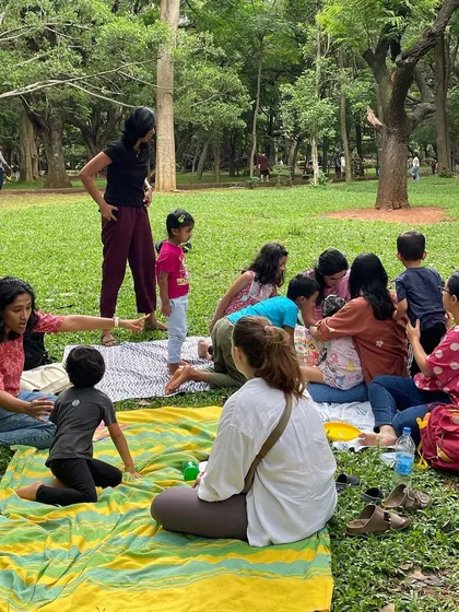Candid shots from our 'Bounty of Chillies' session. You can see the mix of listening, interacting, and the occasional distraction, which is all part of the fun.