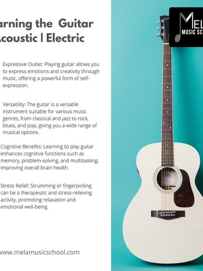 Mela Music School - Musical Instrument Lessons Strum, Pick, and Groove: Guitar & Bass photo 12