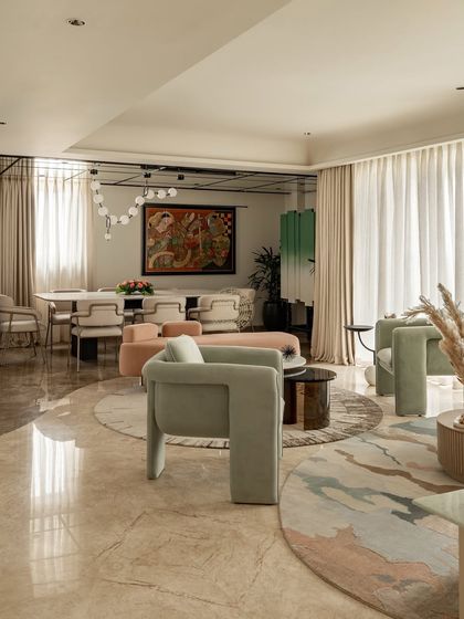 Sarah Sham - Residential Interior Design Grand Living & Dining Spaces photo 6