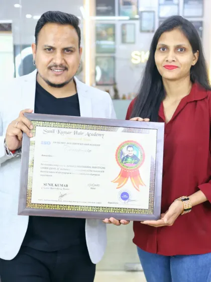 Sunil Kumar - Professional Hairstyling Courses & Training Our Proud Graduates: Student Success photo 36