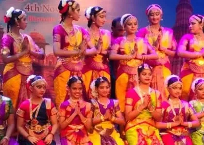 A group photo of all the proud winners from Nritya Gurukul at the Nrityanjali festival. It was a day of great celebration for our entire dance family.