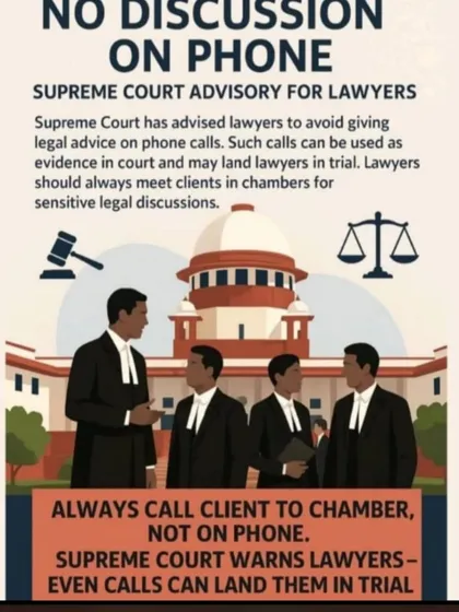 To protect my clients' privacy and the integrity of their case, I follow this principle strictly. All sensitive legal discussions happen in person at my chambers, never over the phone, ensuring your information remains confidential.