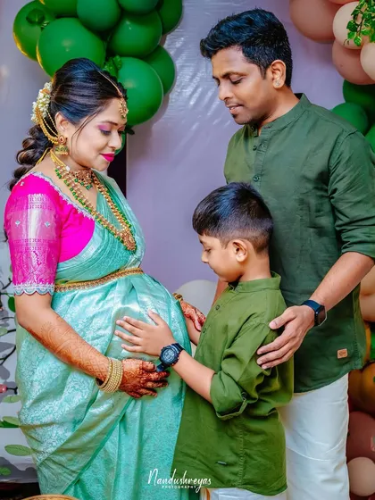 A baby shower is a celebration of the whole family. We love capturing these connections, like an older brother gently greeting his future sibling. It’s these unscripted, heartfelt interactions that make event photography so special.