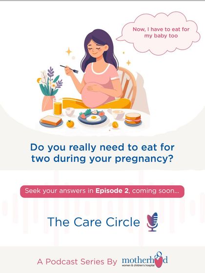 Do you really need to "eat for two"? This teaser for our podcast tackles one of the most common pregnancy myths, guiding you toward smart, balanced nutrition instead of just eating more.