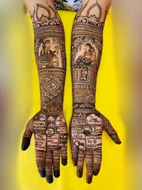 Custom Storytelling & Portrait Mehendi