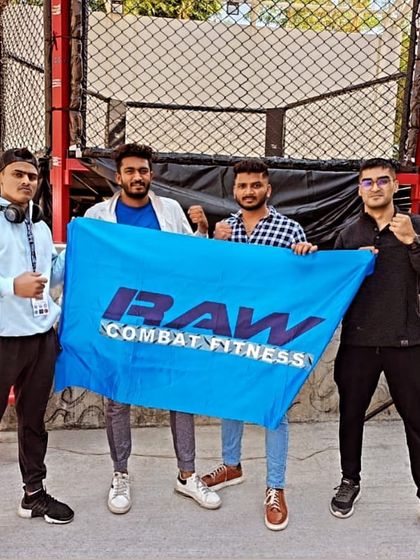 Our team proudly represents Raw Combat Fitness after winning national titles in a Muay Thai tournament.