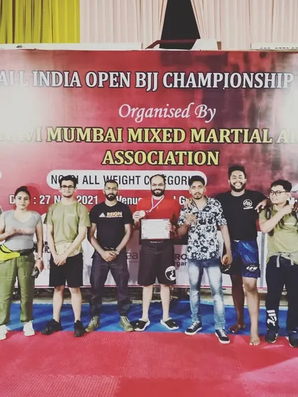 Our team at the All India Open BJJ Championship. It is inspiring to be with a group of people who challenge you. These guys performed amazingly.