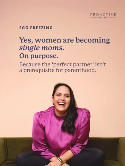 Yes, women are choosing to be single moms, and I am here for it. I believe that the desire for parenthood shouldn't depend on finding the 'perfect partner'. My job is to give you the medical support and options to build your family, your way.