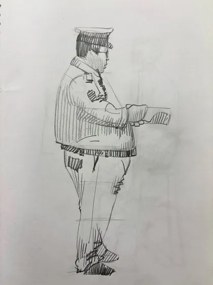 A collection of my figure drawing demonstrations from online classes and practice sessions. Each sketch is an opportunity to study the human form, capturing different poses, gestures, and scenes from daily life.