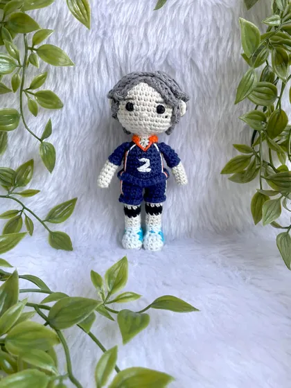Sugawara Koushi from the anime Haikyuu!! I love how the collar detailing on his volleyball uniform turned out. It's always fun to learn about new characters through your orders.