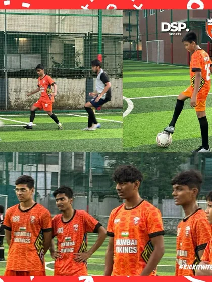 Saturday training scenes. Our players are always focused, whether it's a passing drill or a tactical discussion.