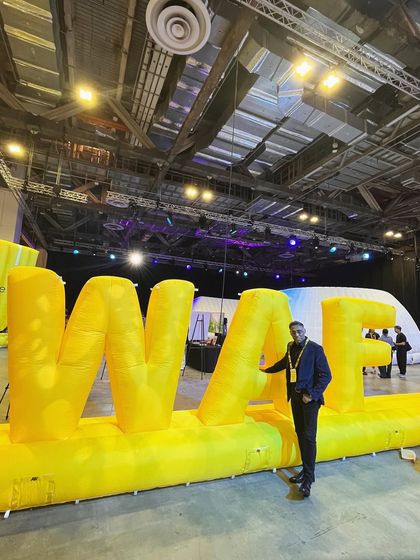 At the World Architecture Festival (WAF) in Singapore, a global platform for architectural innovation and excellence.