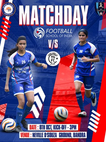 Our FSI Women geared up to take on Young Guns FC in the MFA Women's League.