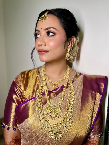 Another elegant shot of Archana, highlighting the soft-focus skin and beautifully defined eyes.