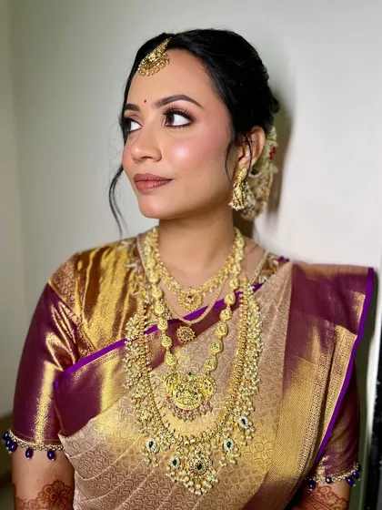 Another elegant shot of Archana, highlighting the soft-focus skin and beautifully defined eyes.
