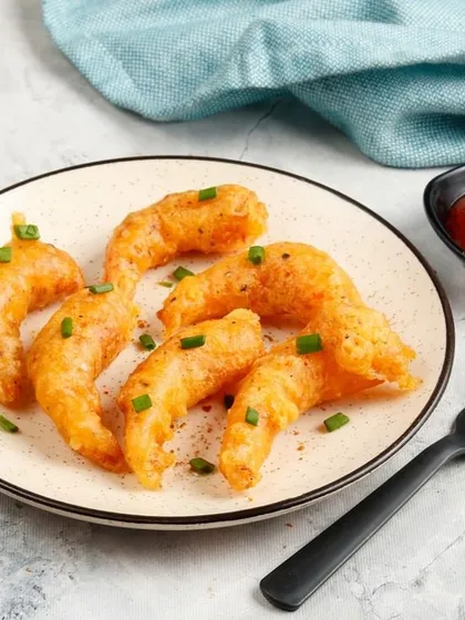 Our crispy Fried Prawns, a simple yet satisfying appetizer for seafood lovers.
