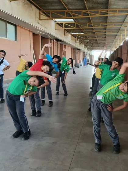 A fun and energetic stretching routine keeps young players engaged. We believe that making fitness enjoyable is key to building lifelong healthy habits.