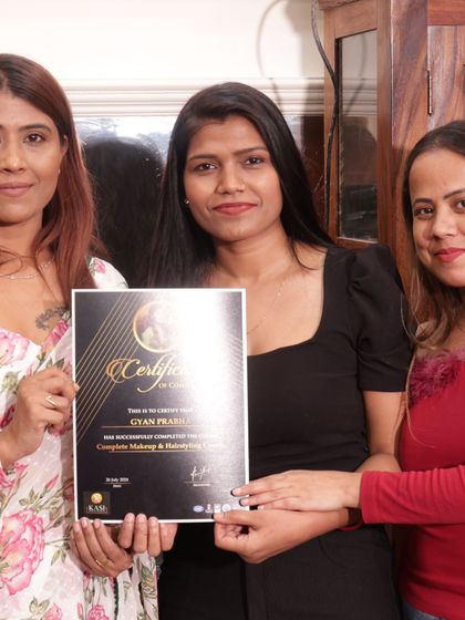 Gyan Prabha, another certified artist from my academy. Wishing her all the success.