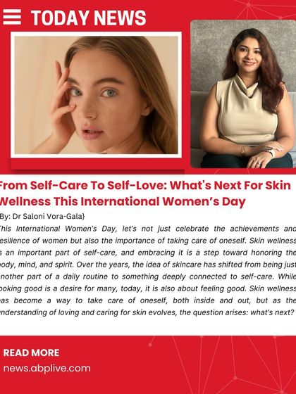 For International Women's Day, I was honored to speak with ABP News about the shift in skincare from a routine to a form of self-care and self-love. Skin wellness is about feeling good, both inside and out.