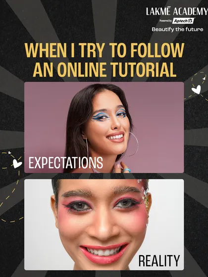 Expectation vs. Reality. Online tutorials can be misleading. At my academy, I focus on hands-on learning with professional guidance to bridge the gap between expectation and reality.