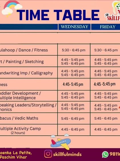Program Schedules & Locations photo 3