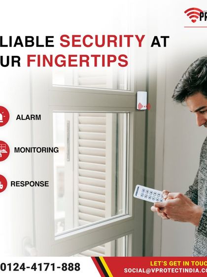 Our Alarm Keypad puts reliable security at your fingertips. Easily control, arm, and disarm your system, or trigger an emergency alarm with a single touch using this tamper-proof device.