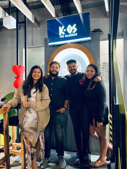 A group of friends posing for a photo, capturing the fun and camaraderie that defines our space.