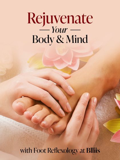 Rejuvenate your body and mind with our foot reflexology service. This specialized massage targets pressure points in the feet to promote overall wellness.