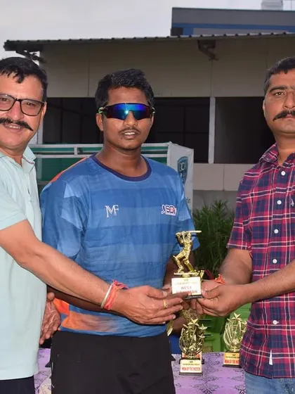 Recognizing individual brilliance is part of our culture. Here, one of our top performers receives the Best Batsman of the Series award after the Dehradun tour. We celebrate every standout performance.