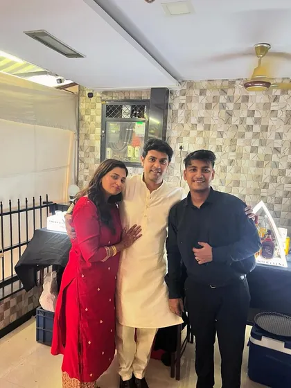 With the lovely couple, Sheldon and Emilia. It was an honor to provide our premium package for their celebration and make their day extra special.