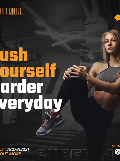 Your only competition is the person you were yesterday. Push yourself harder every single day.