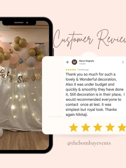 We are so grateful for reviews like this! Our goal is always to create a lovely and wonderful decoration that fits your budget and exceeds your expectations, whether it's simple and royal or grand and festive.