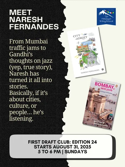 Naresh Fernandes has a unique talent for turning deep research on cities, culture, and people into compelling stories, as seen in his books 'City Adrift' and 'Bombay, Meri Jaan'.