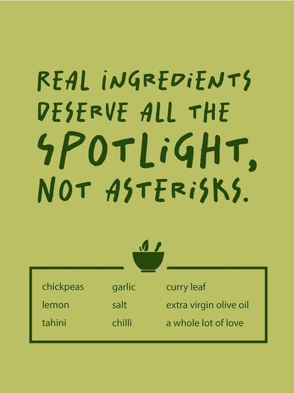 Real ingredients deserve the spotlight. Here are the core components of my curry leaf hummus: chickpeas, garlic, curry leaf, and extra virgin olive oil. It’s that simple and that good.