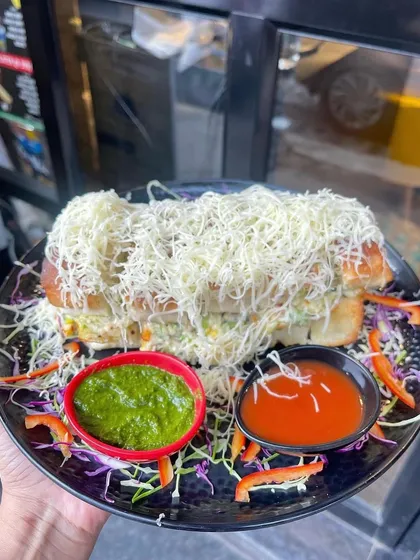 Another shot of my classic veg cheese grill sandwich, a favourite among my customers for its simple yet delicious taste.
