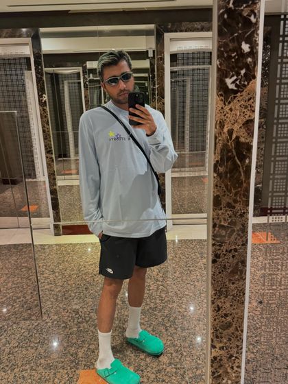 A more relaxed, summery vibe for a day off.