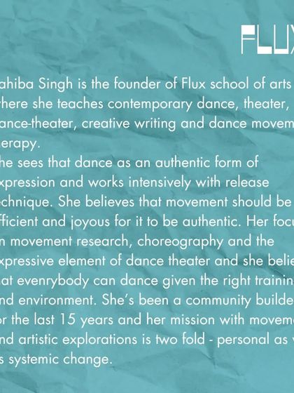 Flux School of Arts - Dance Classes Meet the Team & Our Philosophy photo 13